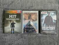 3 x DVD Mit Przedsiębiorczości, Titanic, Osaczony.