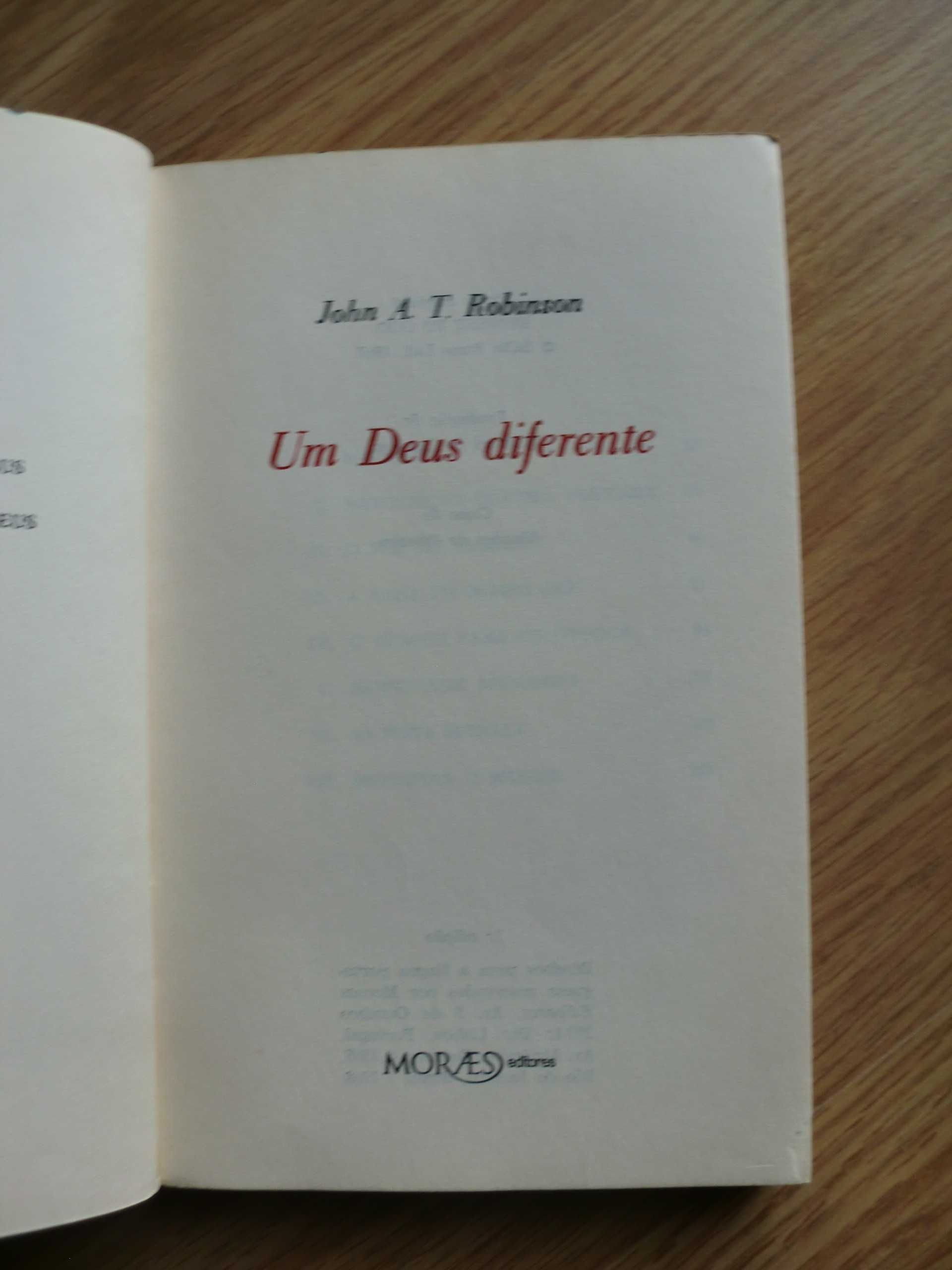 Um Deus diferente
de John A. T. Robinson