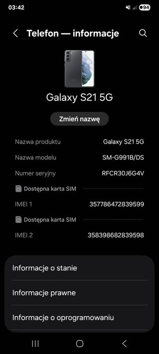 Samsung galaxy s21 5g + GRATISY
