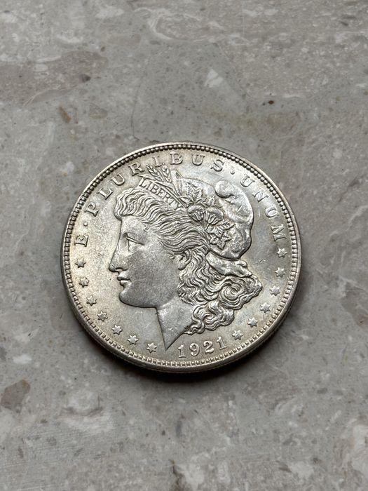 Morgan Dollar 1921 - srebrna moneta USA