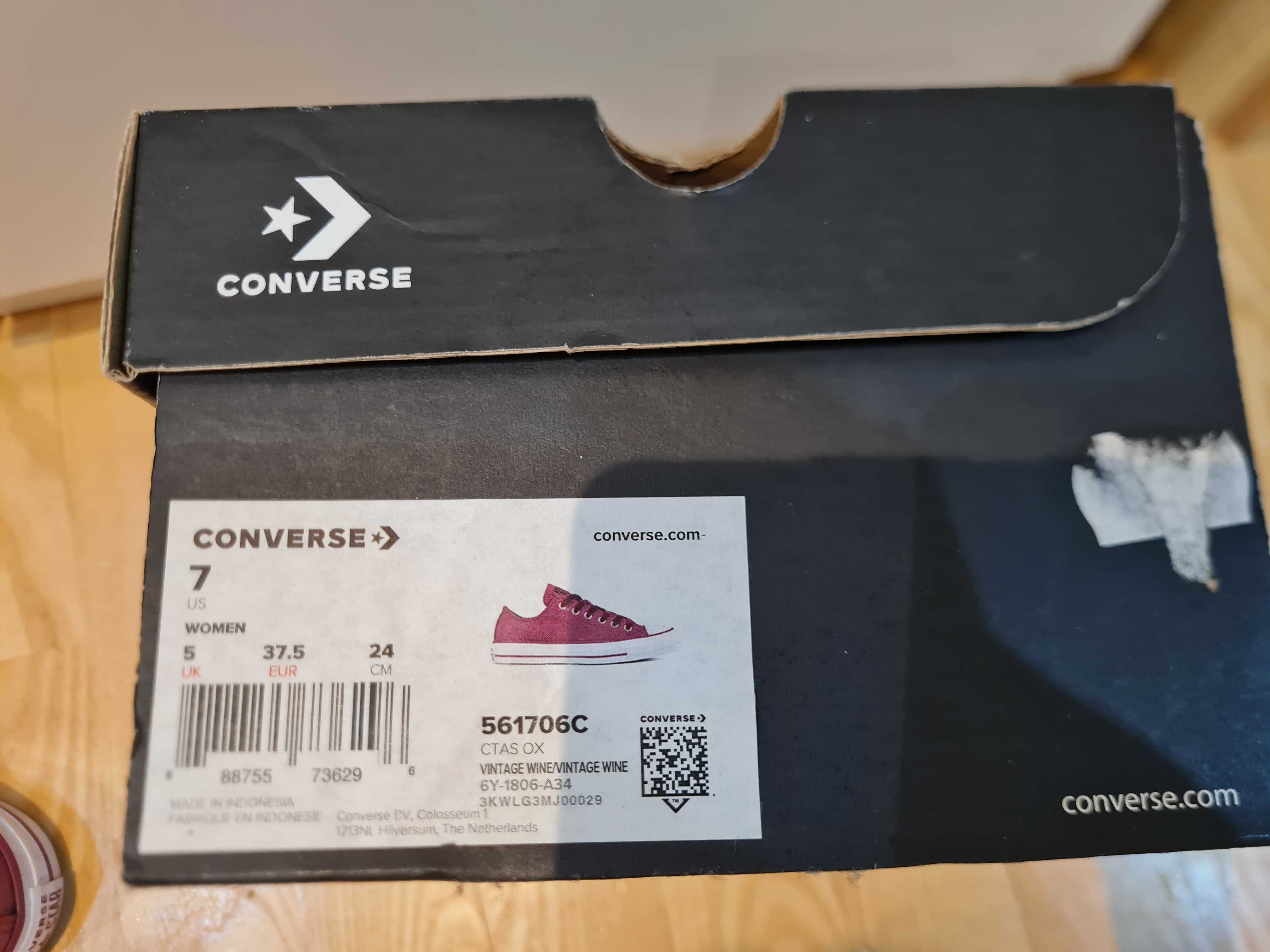 Converse Ctas OX, bordo, 37,5