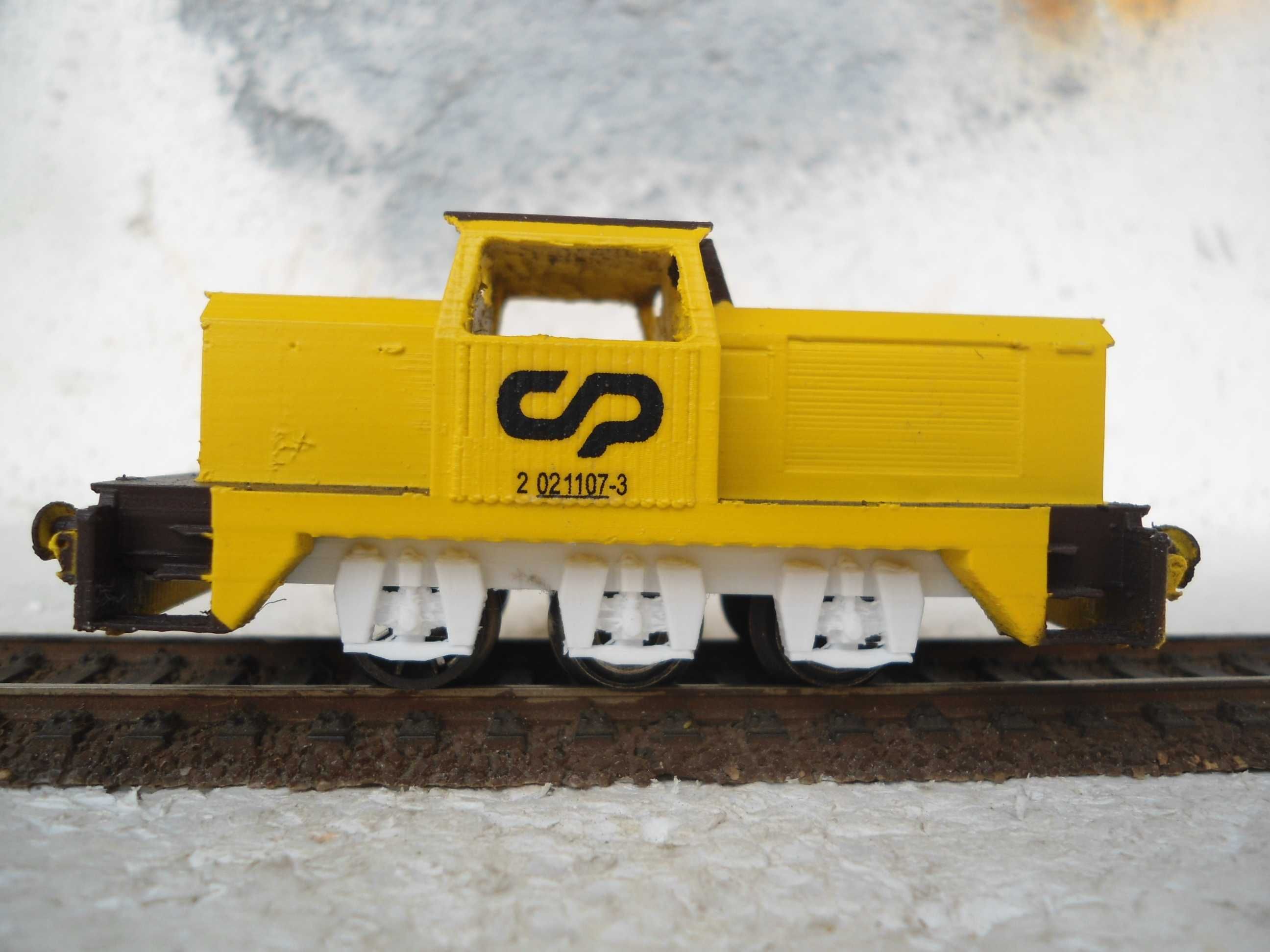 1:87 CP Bricolar carcassa de locomotiva em 3D