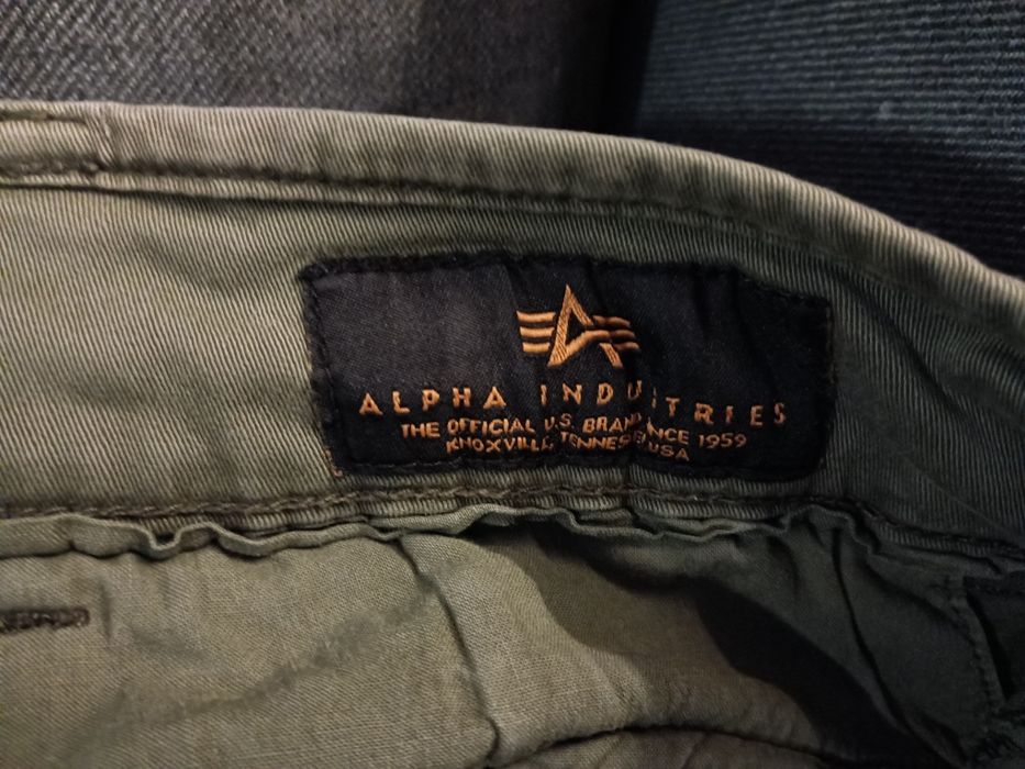 Spodnie bojówki Alpha Industries 31 rozmiar