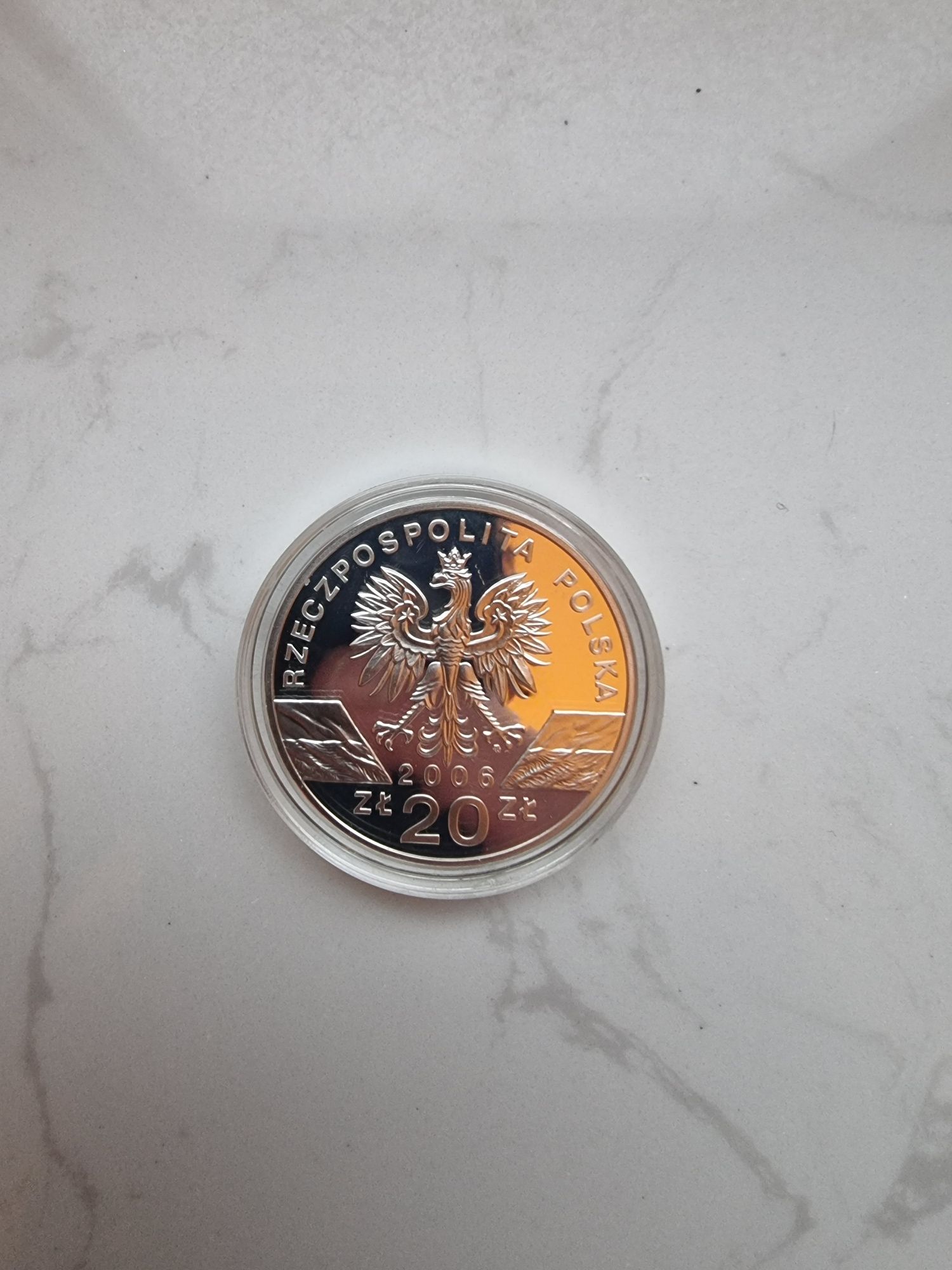 Świstak 20zł 2006 moneta srebrna