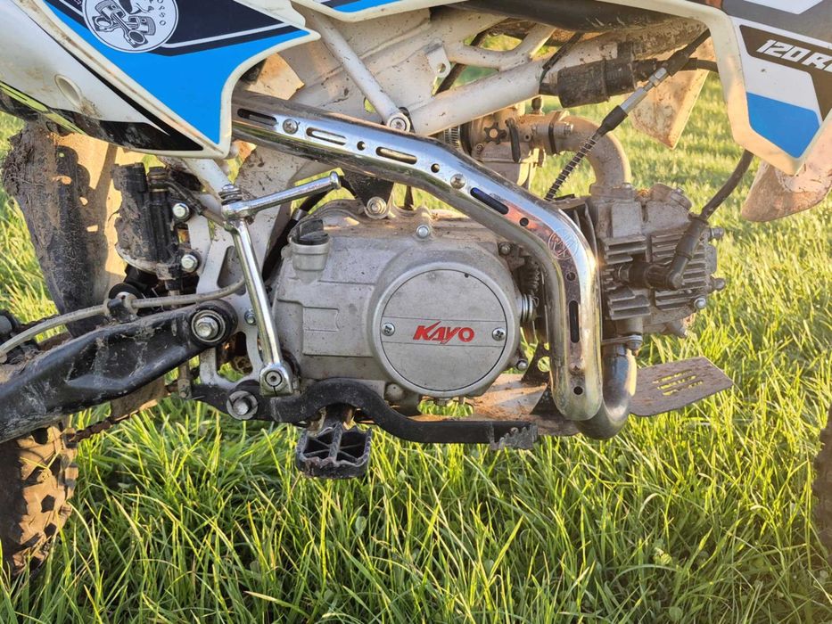 MRF 120 RC 2021 – po remoncie silnika, iglica do naprawy