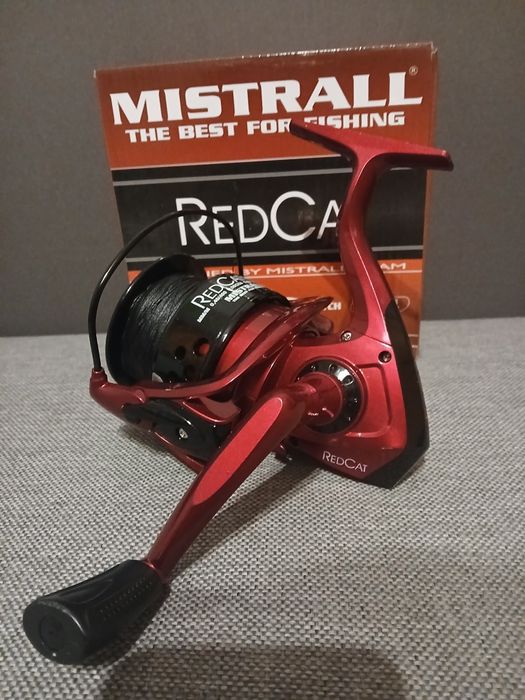 Kołowrotek sumowy plecionka nowy mistrall okazja