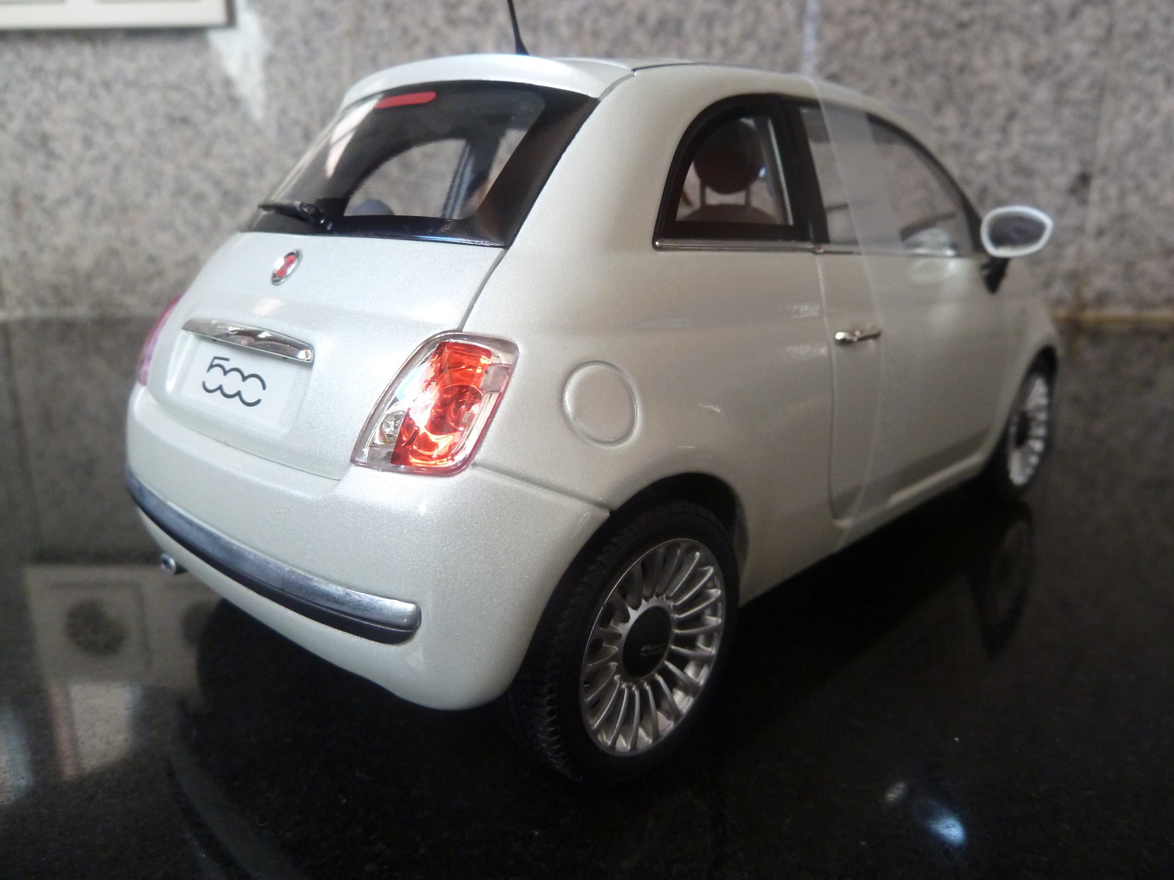 1:18 Norev, Fiat Nuova 500, AutoArt, Minichamps