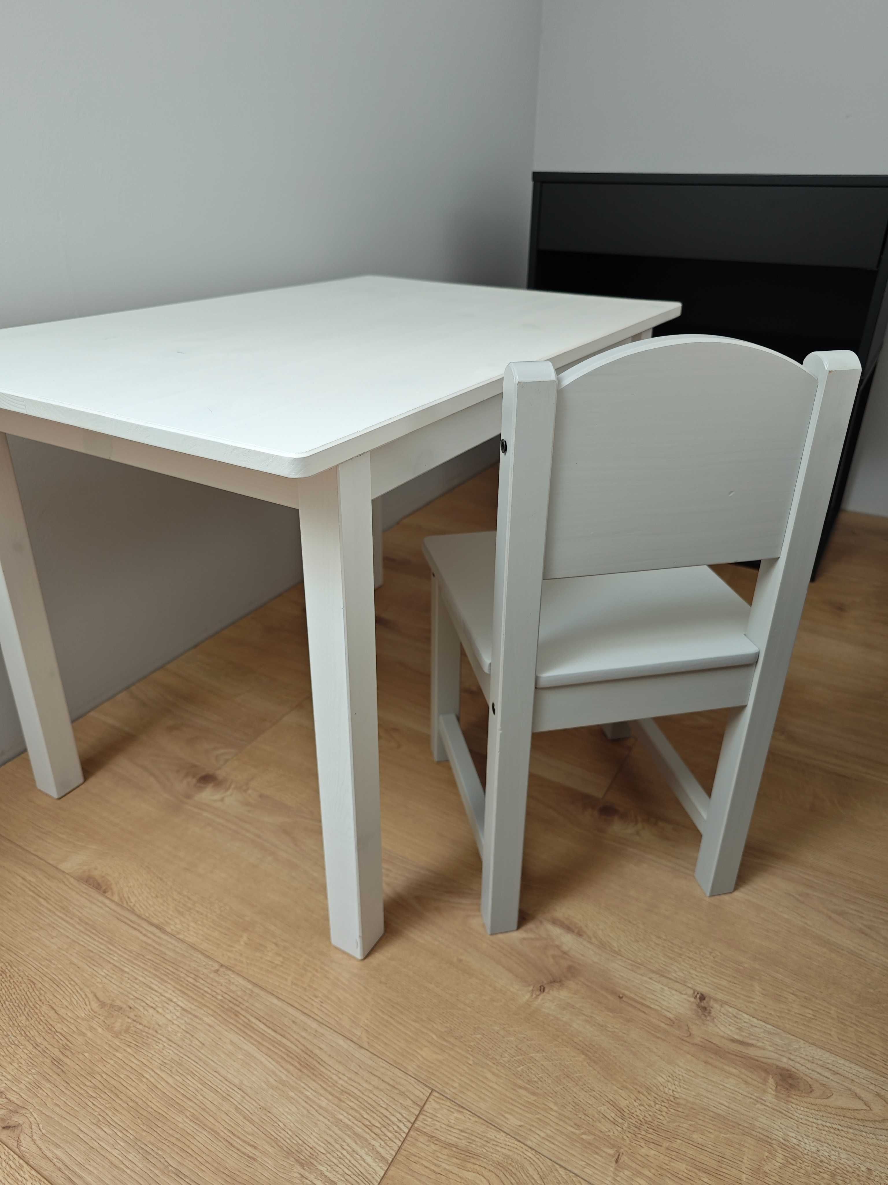 Zestaw stolik dziecięcy + krzesełko Ikea Sundvik