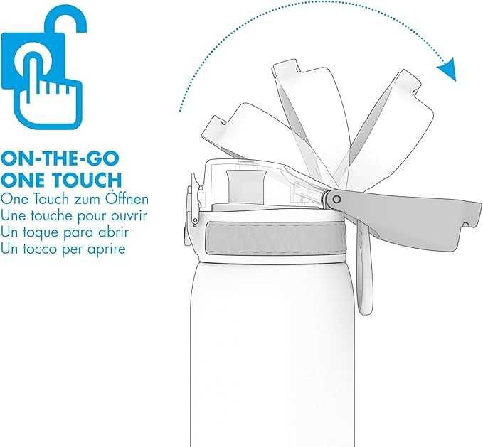 ION8 Butelka na Wodę ze LekkIEJ Stali, 600 ml