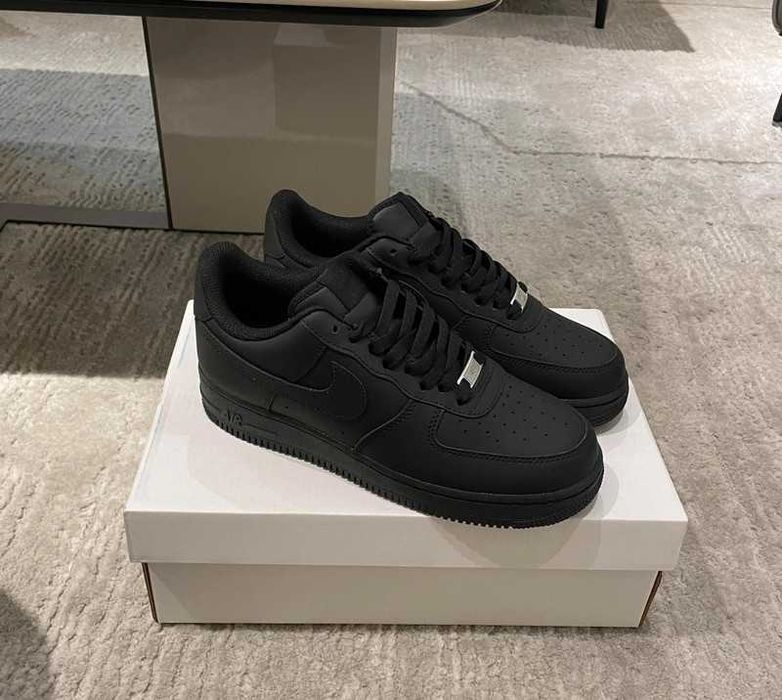 " koszykówki " Nike_Air_Force_1_Low_07_Black Rozmiar 45