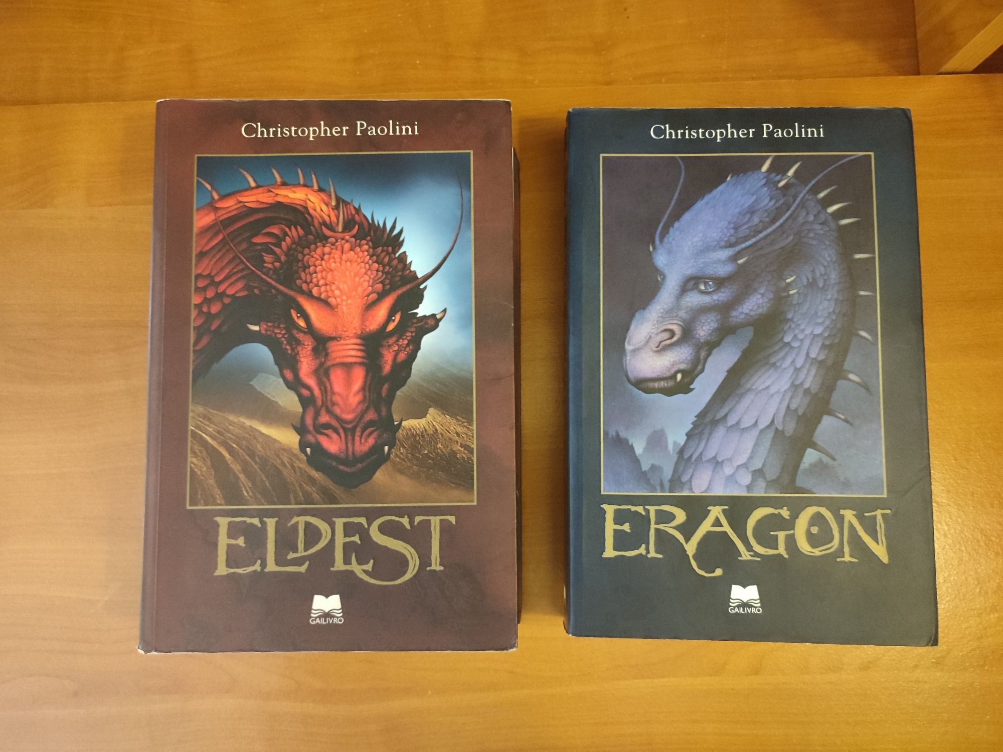 Livros de Eragon e Eldest