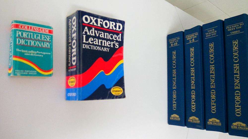 Curso Oxford de Inglês + 2 dicionários