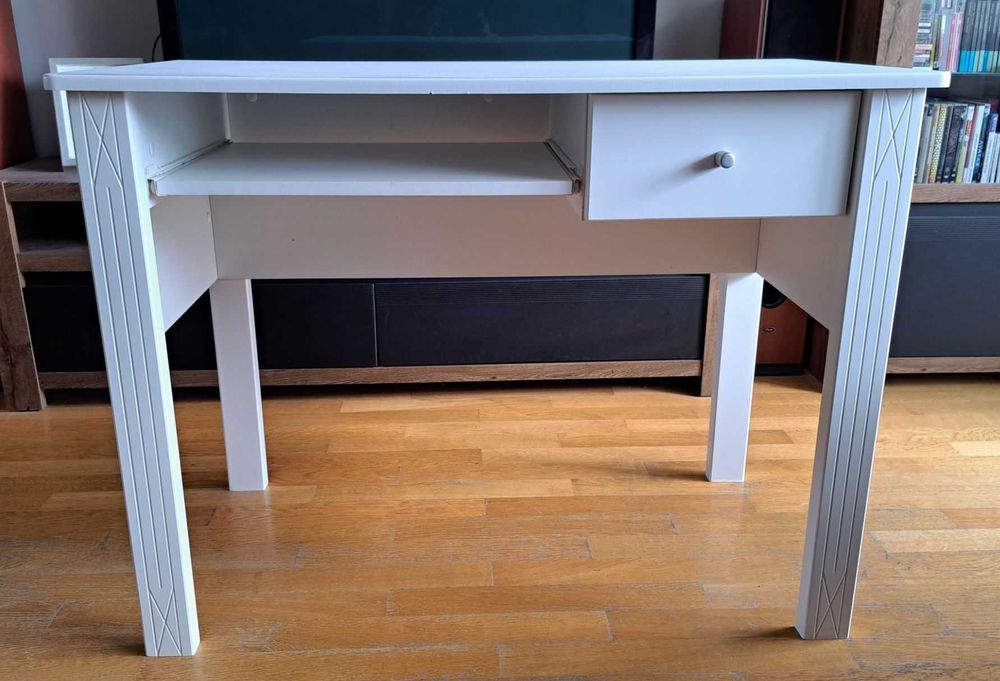 Biurko dziewczęce białe BELLAMY Greta