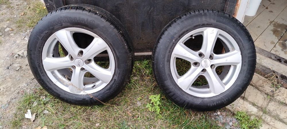 Диски R16 5/100 з гумою