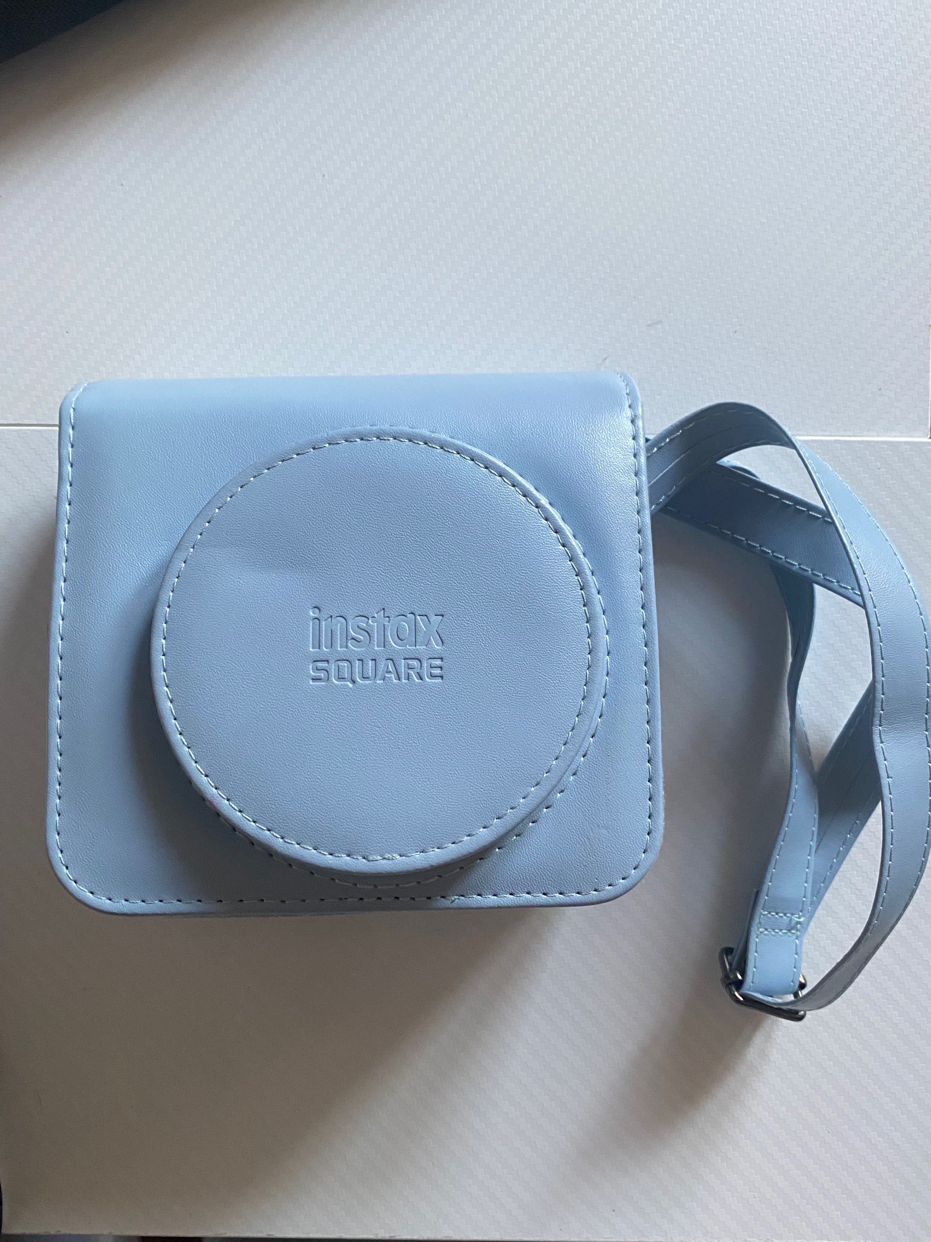 Máquina Fotográfica Fujifilm Instax SQUARE SQ1 com a bolsa original