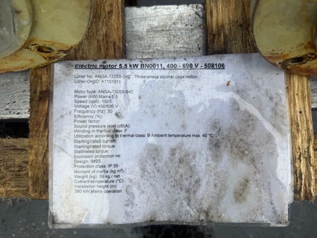 SILNIK elektryczny 5,5 kw komplet 2 szt