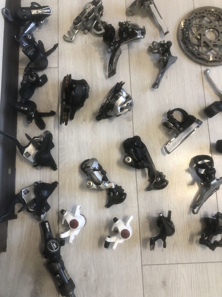 Shimano sram avid sr suntour truvativ велозапчастини