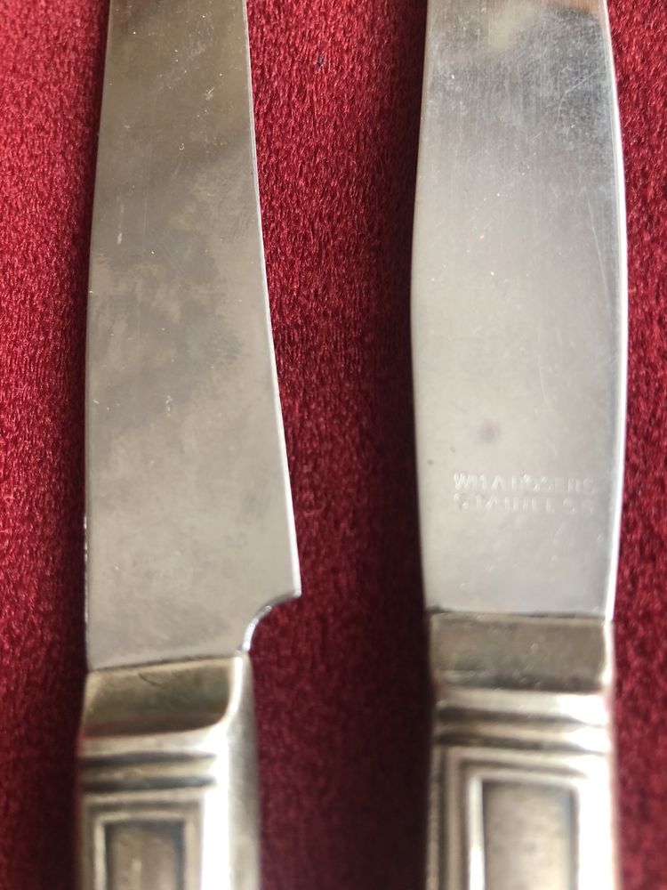 Stare noże i widelce