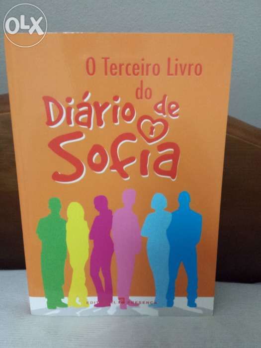 Livros "O Diário de Sofia" (do 1º ao 5º livro + livro de Natal)