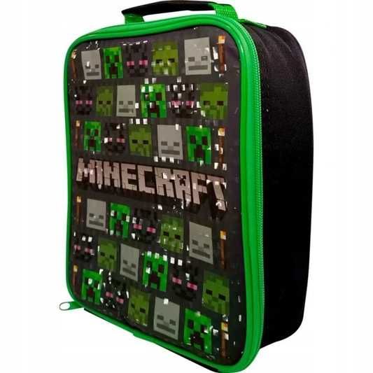 MINECRAFT Gadżet Torba Śniadaniowa Na Lunch Śniadaniówka/ 20 CM Nowa