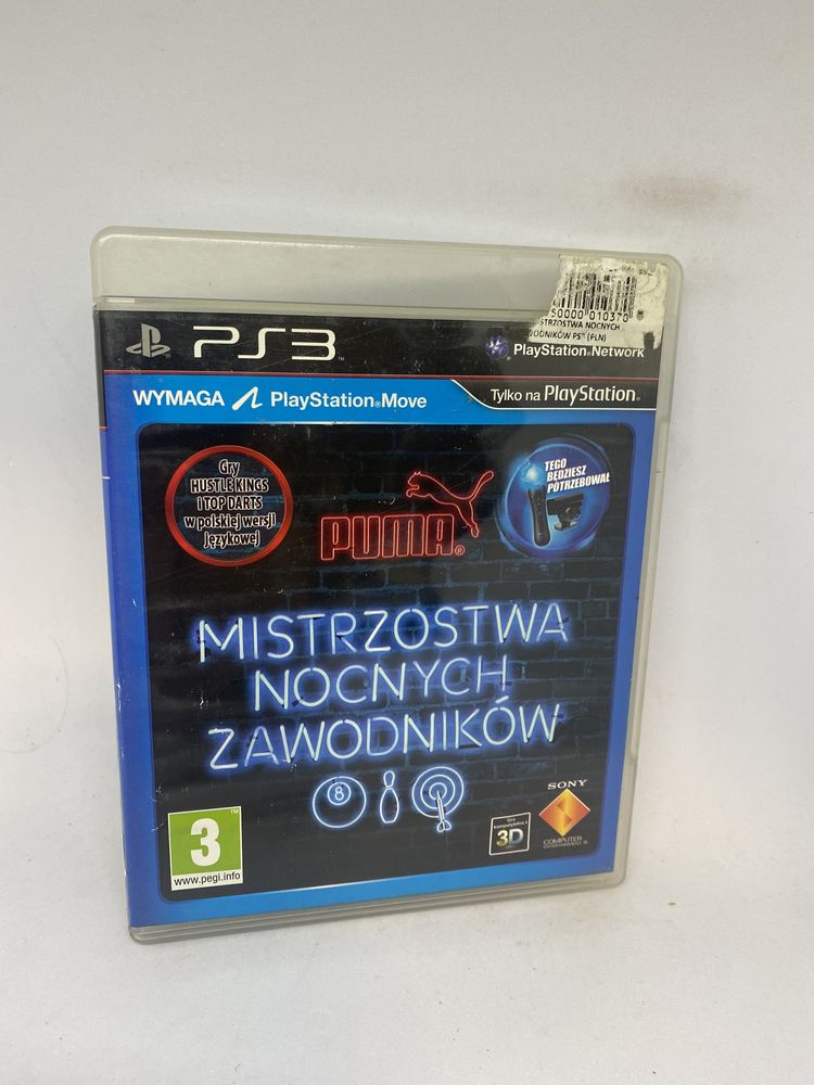 Gra Mistrzostwa Nocnych Zawodników PS3 Play Station ps move PL