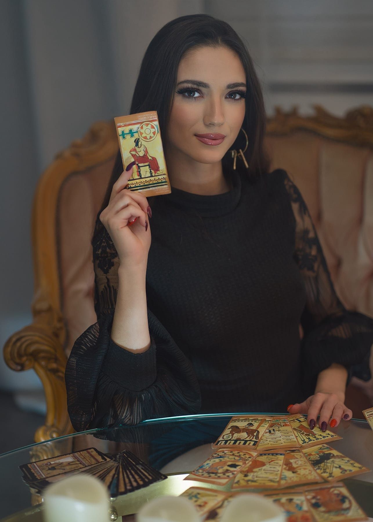 Wróżka z Włoch Cleopatra tarot rytuały magia oczyszczanie jasnowidz!