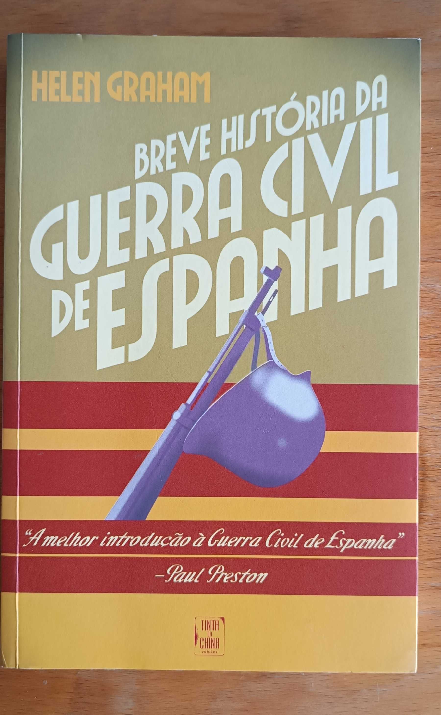 Livro Breve História da Guerra Civil Espanhola - Helena Graham