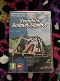 Symulator budowy mostów gra symulacja pc cd-rom konstruktor zbuduj