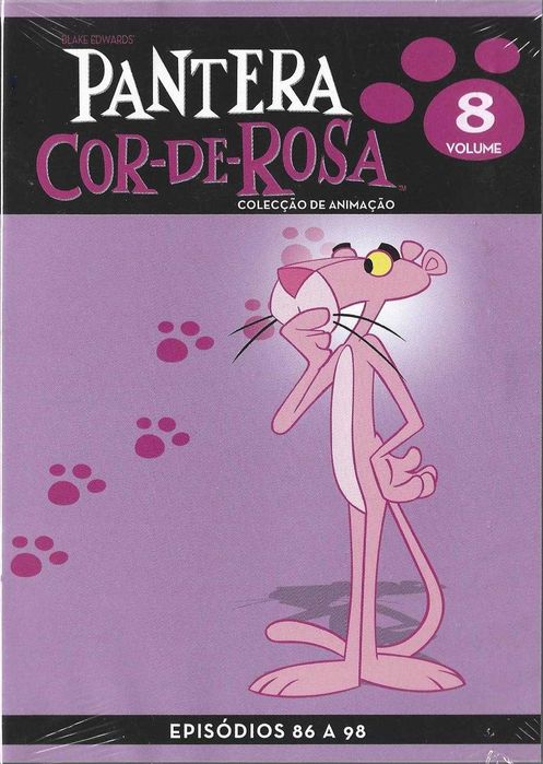 Pantera Cor de Rosa - - - Animação - - - - - 10 X DVD