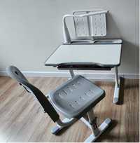 REZERWACJA -Biurko dziecięce ergonomiczne, regulowane + reg. krzesełko