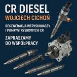 Naprawa i regeneracja  wtryskiwaczy, pomp wtryskowych CR