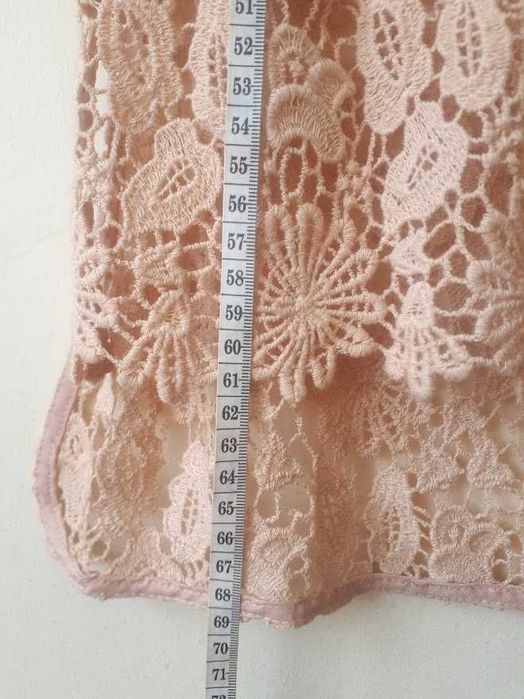 Zara Woman // Blusa renda guipura S/M // Nova com etiqueta