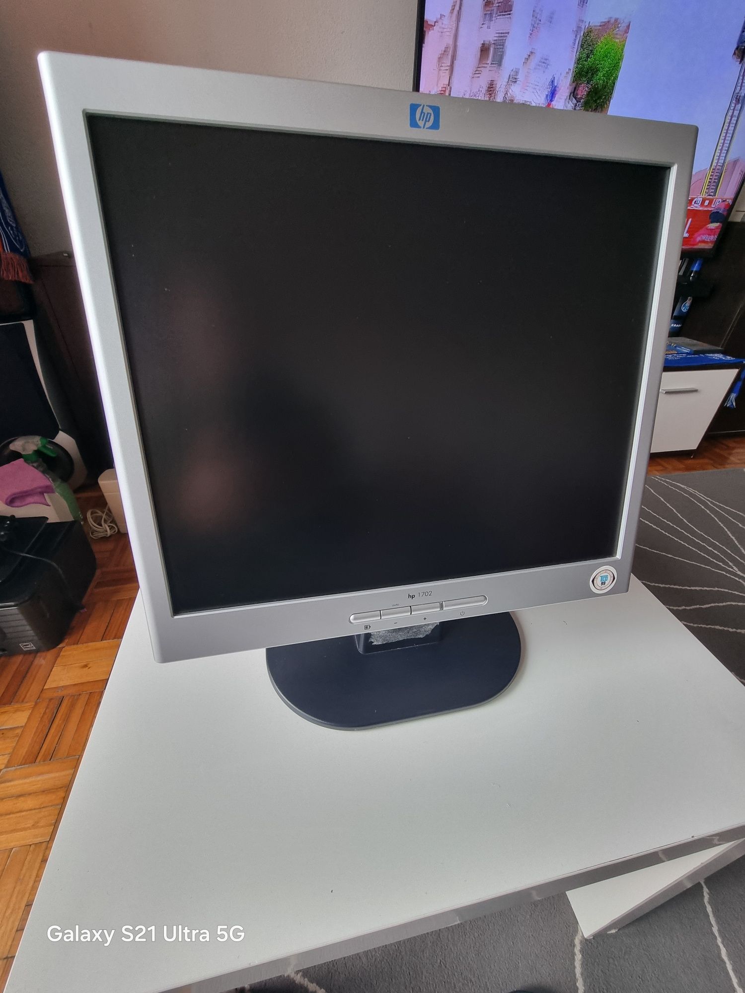 Monitor PC, LCD, HP, Modelo: 1702, Ecrã de "17'' polegadas