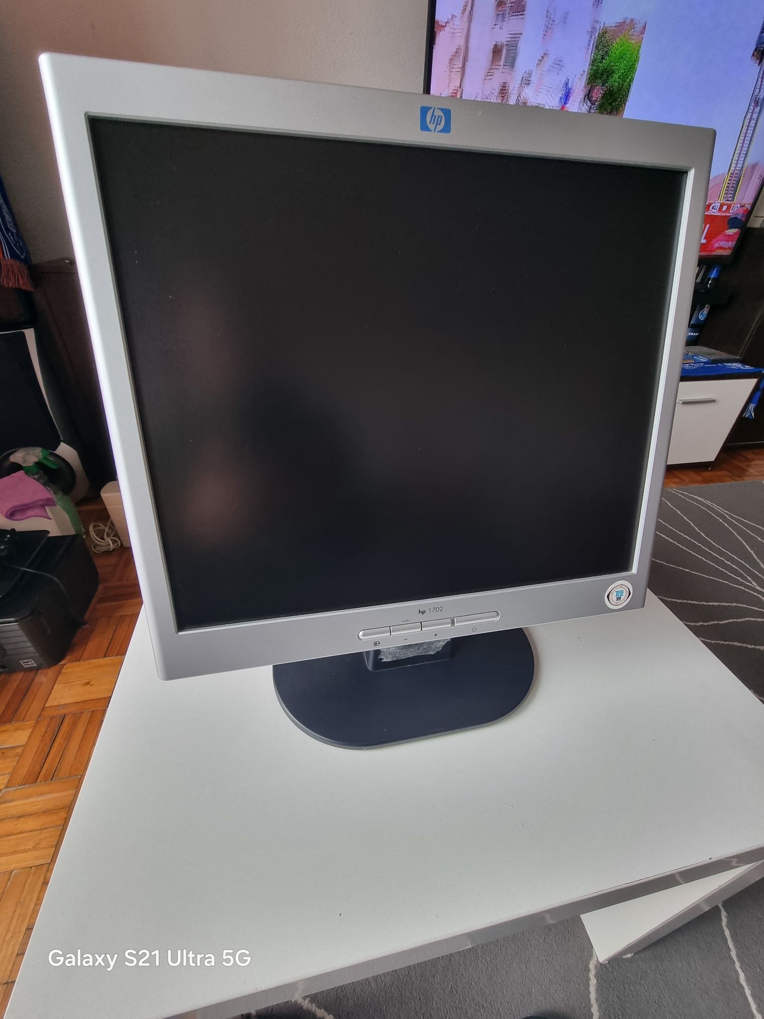 Monitor LCD, HP, Modelo: 1702, Ecrã de "17'' polegadas