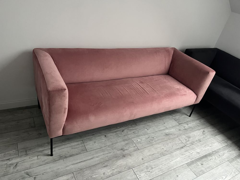 Westwing sofa 3 osobowa - posiadam 2 szt różowa i siwa