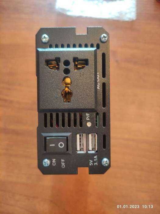 Інвертор перетворювач напруги Solaroll DC 24 - 220 V - 2000W