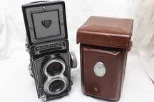 Rolleiflex H&F Synchro Compur Tessar 3.5/75 Jak nowy!