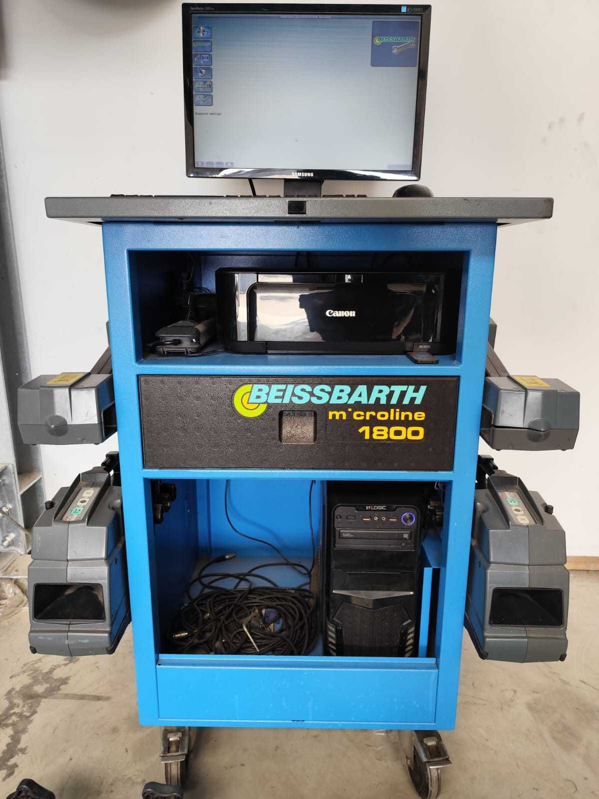 BEISSBARTH MICROLINE ML 1800-8R geometria zbieżność kół