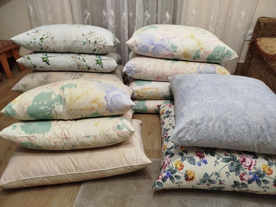 Подушки  перьевые