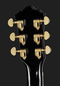 Guitarra Semi-Acustica Harley Benton Custom Line King -CE BK