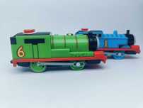 Talking Piotruś Tomek mówiące Percy Thomas Trackmaster rozmiawiają
