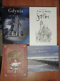 4 książki Sopot w rysunkach in drawings Społeczność żydowska Gdyni