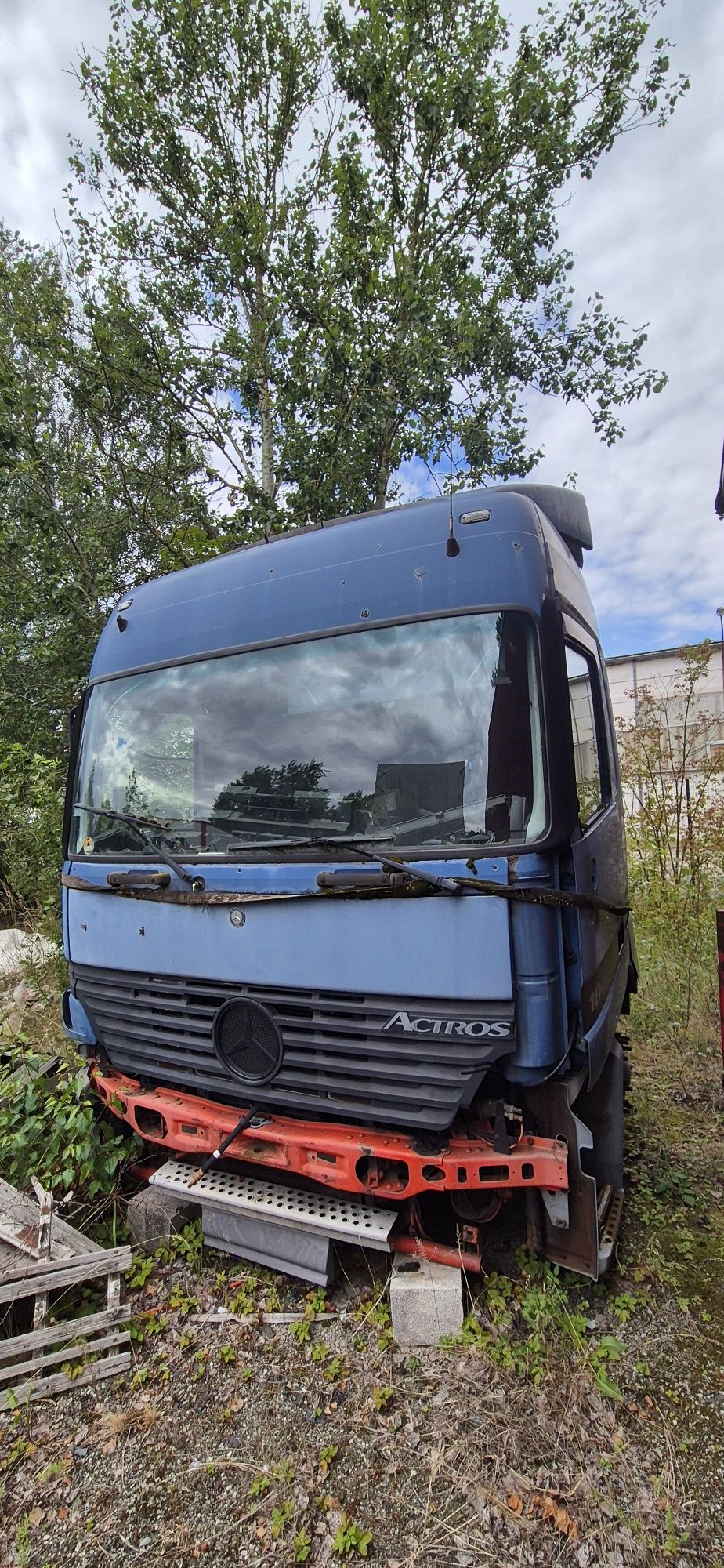 Mercedes Actros MP1 Kabina , zawieszenie