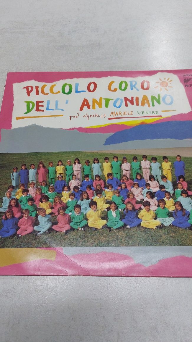 Piccolo coro dell antoniano pod dyrekcją Marielle Ventre. Winyl. FAIR