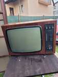 Stary telewizor ametyst retro vintage prl loft
