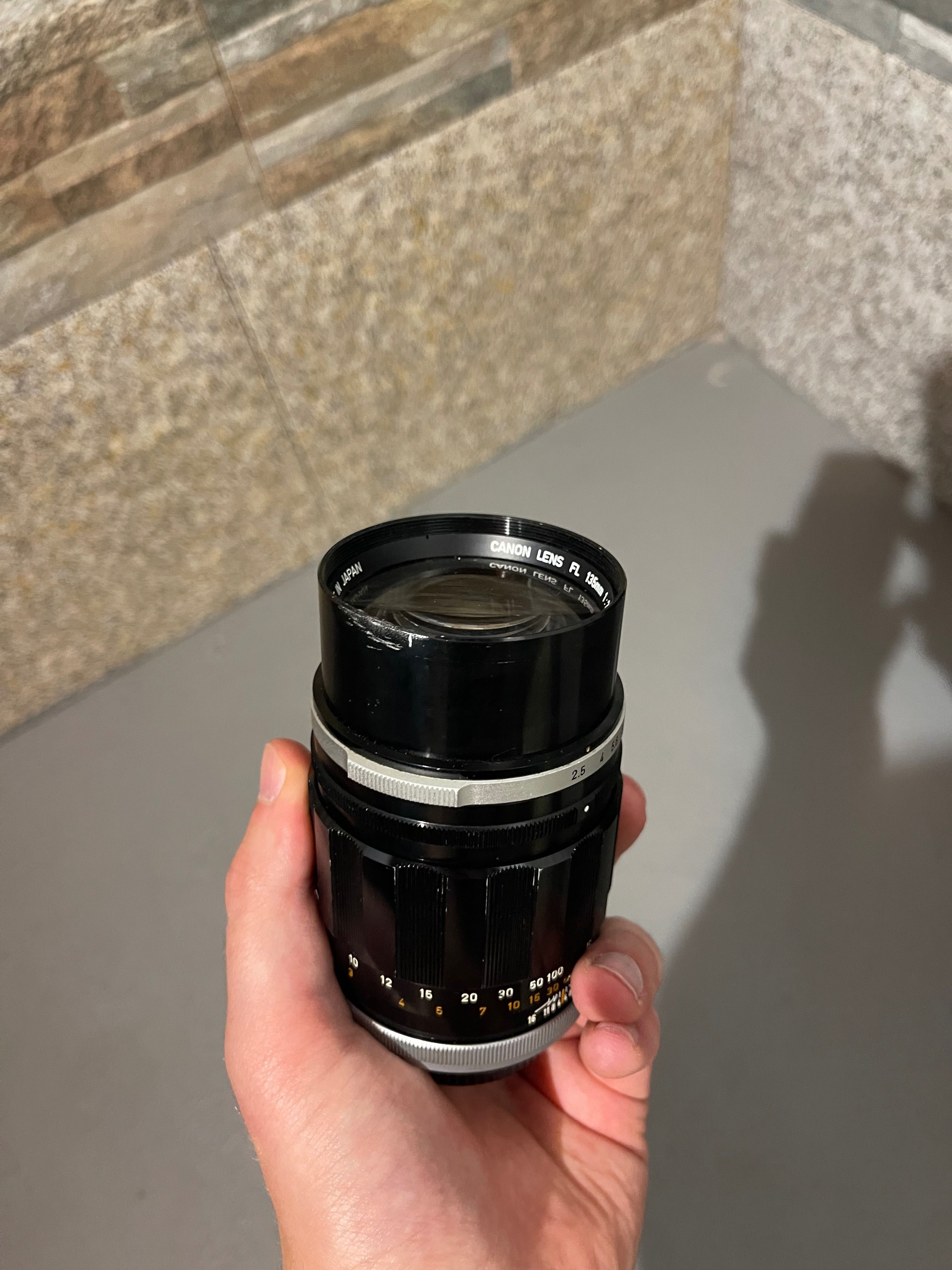Canon FD 135mm 2.5