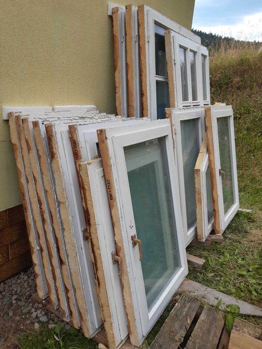 Okno drewniane dwuszybowe