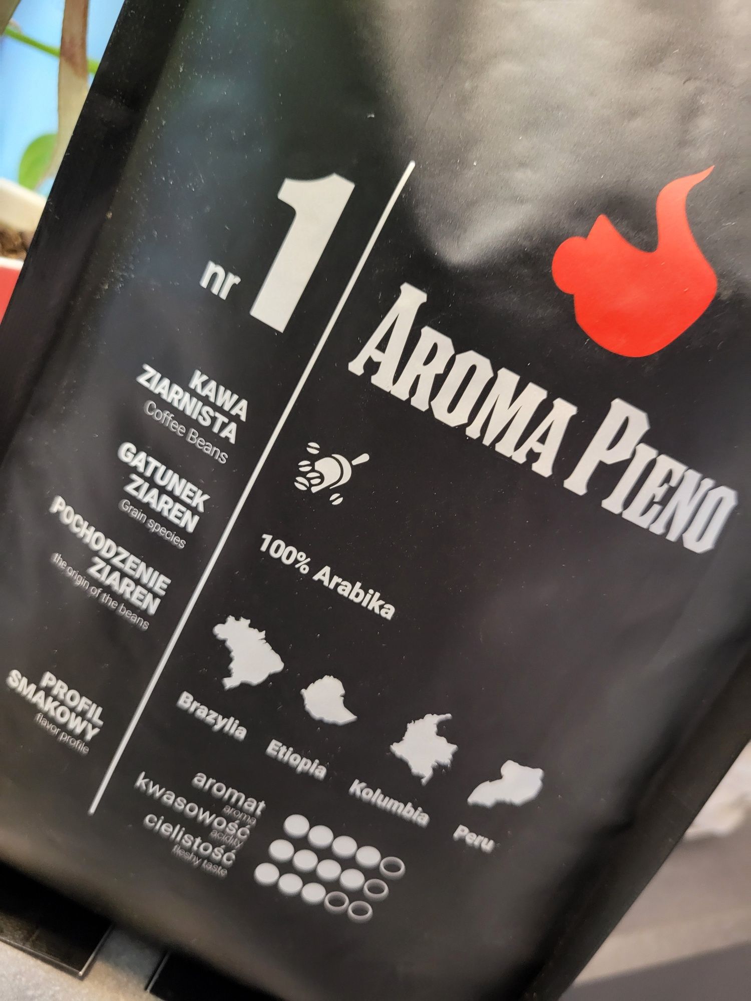 Aroma Pieno kawa ziarnista 1kg