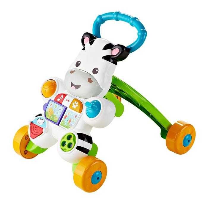 Chodzik pchacz zebra Fisher Price polska wersja językowa