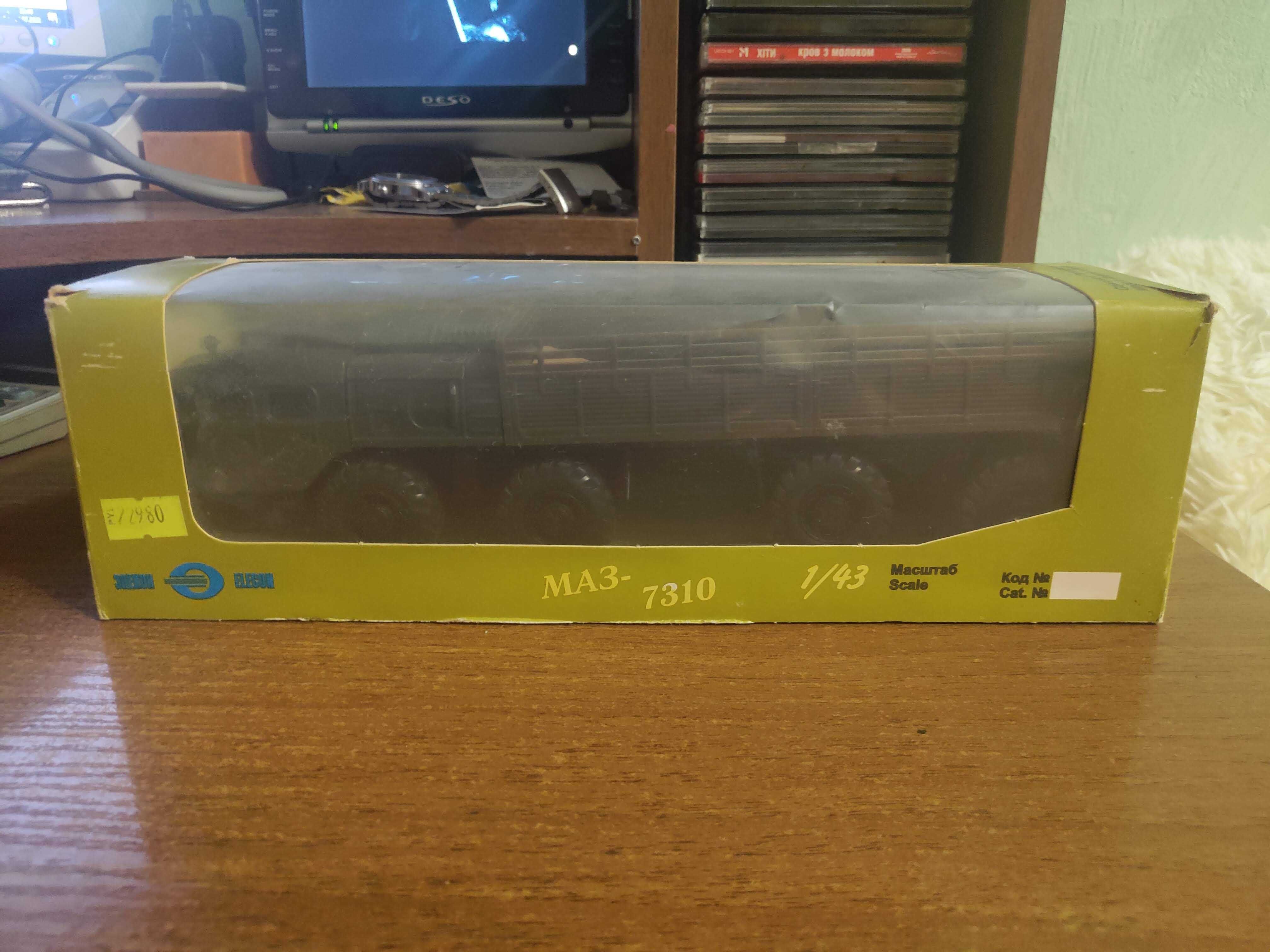 Модель МАЗ-7310 масштаб 1:43